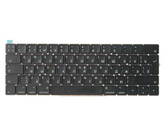 Клавиатура MacBook Pro 13 15 Retina Touch Bar A1706 A1707 Late 2016 Mid 2017 Г-образный Enter RUS РСТ