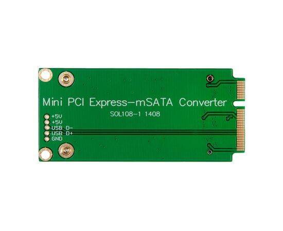 Переходник для SSD mSATA для установки в разъем miniPCIe / NFHK N-ASUS, изображение 2