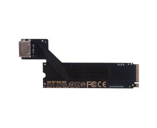 Переходник для SFF-8612 Oculink видеокарты в ноутбук Lenovo ThinkBook 14 New 2024 через M.2 NVMe eGPU / NFHK N-2414A