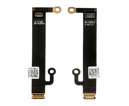 Шлейфы подсветки матрицы 2шт MacBook Pro 13 15 Retina A1706 A1707 A1708 A1989 A1990 / 821-00516 821-00517 821-01228 821-01229