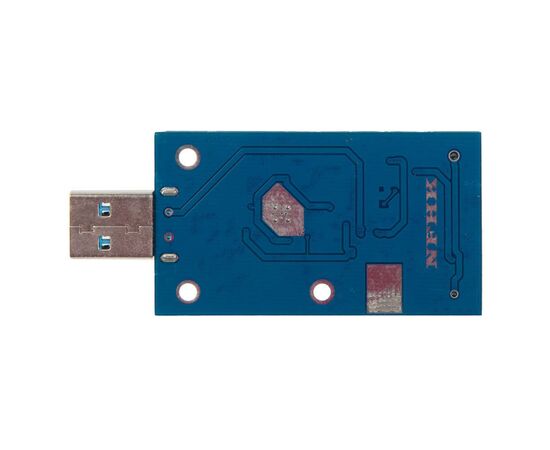 Переходник mSATA / SATA mini PCIe с разъемом USB 3.1 / NFHK N-30P, изображение 3