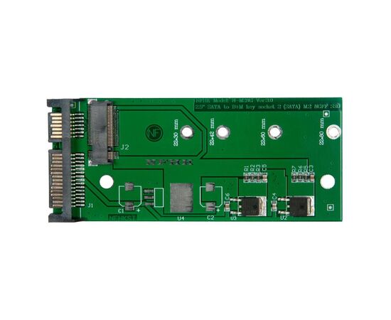 Переходник для SSD M.2 SATA для установки в разъем 2.5 SATA3 / NFHK N-M2NG
