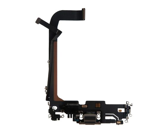 Шлейф зарядки нижний iPhone 13 Pro Max золото / 821-03241 / разбор