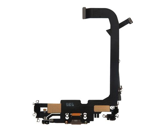 Шлейф зарядки нижний iPhone 13 Pro Max золото / 821-03241 / разбор, изображение 2