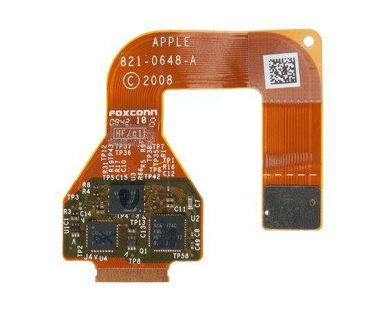 Шлейф трекпада MacBook Pro 15 A1286 Late 2008 / 922-9008 821-0648