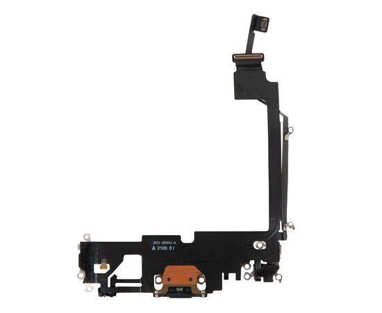 Шлейф зарядки нижний iPhone 12 Pro Max синий / 821-02541 / разбор, изображение 2