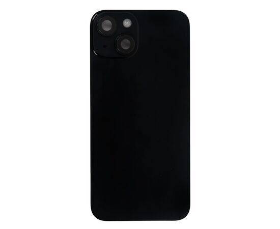 Задняя крышка в сборе с беспроводной зарядкой и шлейфами iPhone 14 черный / разбор, изображение 2