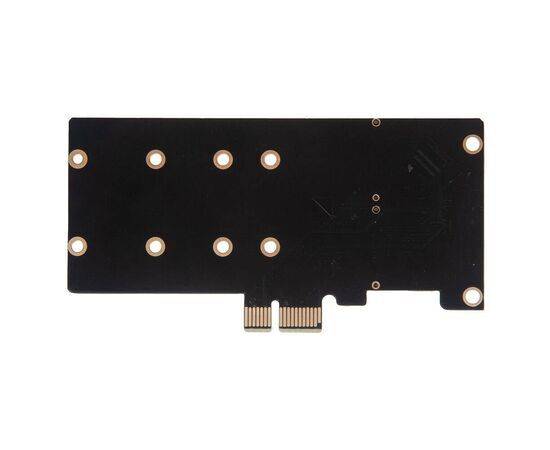 Плата расширения на 2 порта SSD M.2 SATA в разъем PCIe x1 / NFHK N-1061A-4U, изображение 2
