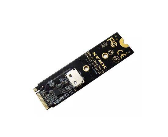 Переходник для SFF-8612 Oculink в M.2 NVMe eGPU + плата PCIe 4.0 x4 / NFHK N-P8612C