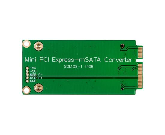 Переходник для SSD mSATA для установки в разъем miniPCIe / NFHK N-ASUS, изображение 2