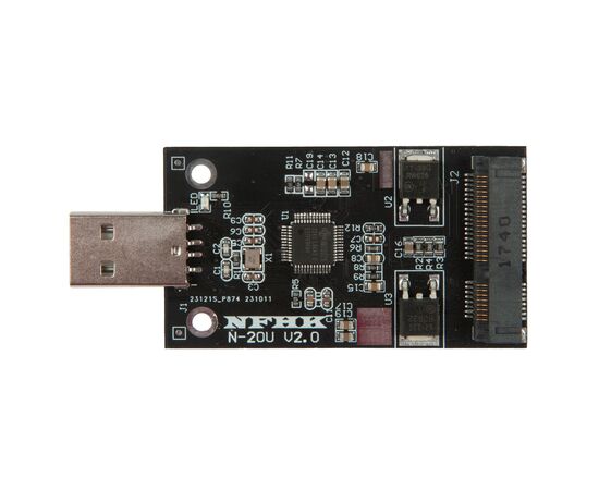 Переходник mSATA с разъемом USB 3.1 / NFHK N-20U V2.0