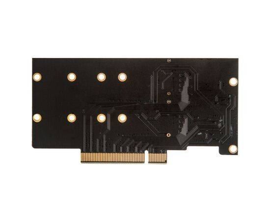 Плата расширения на 2 порта SSD M.2 NVMe в разъем PCIe x8 / NFHK N-R08C, изображение 3
