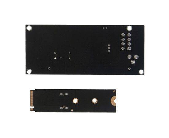 Переходник для SFF-8612 Oculink в M.2 NVMe eGPU + плата с доп питанием и разъемом PCIe x16 и SFF-8611 + кабель данных / NFHK N-8611Y-A N-PU01, изображение 2