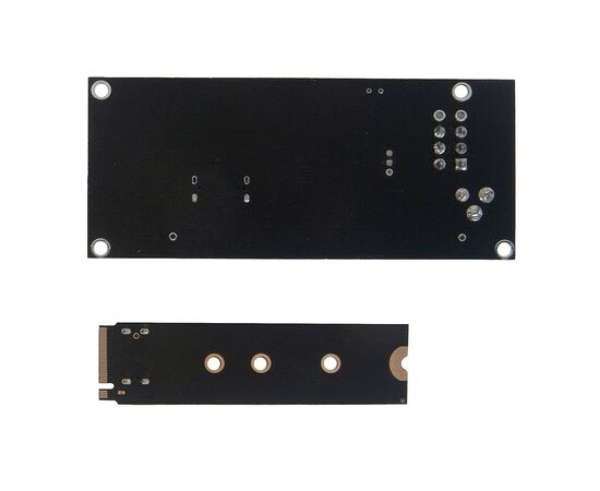 Переходник для SFF-8612 Oculink в M.2 NVMe eGPU + плата с доп питанием и разъемом PCIe x16 и SFF-8611 + кабель данных / NFHK N-8611C N-PU01, изображение 2