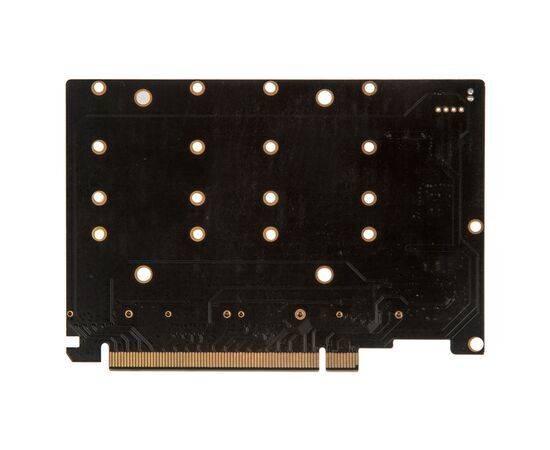 Плата расширения на 4 порта SSD M.2 NVMe в разъем PCIe x16 / NFHK N-R11F, изображение 4