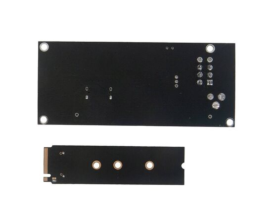 Переходник для SFF-8612 Oculink в M.2 NVMe eGPU + плата с доп питанием и разъемом PCIe x16 и SFF-8611 + кабель данных / NFHK N-8611A N-PU01, изображение 2