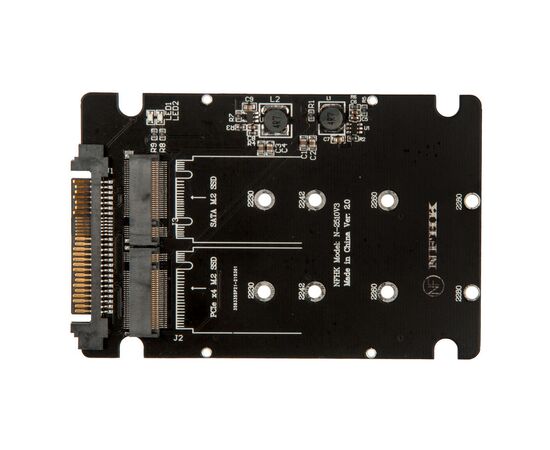 Переходник для SSD M.2 SATA / NVMe для установки в корпус 2.5 U.2 SFF-8639 / NFHK N-2510V3