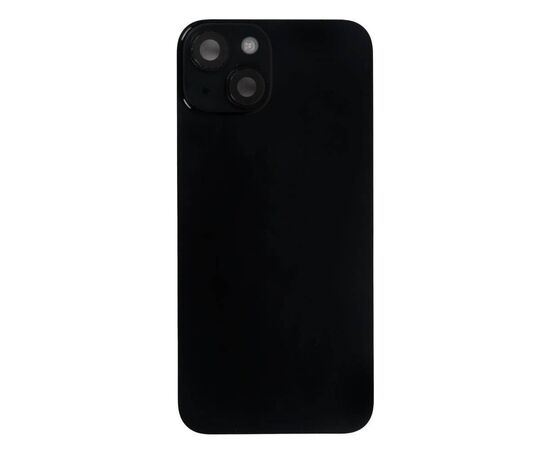 Задняя крышка в сборе с беспроводной зарядкой и шлейфами iPhone 14 черный / разбор, изображение 2