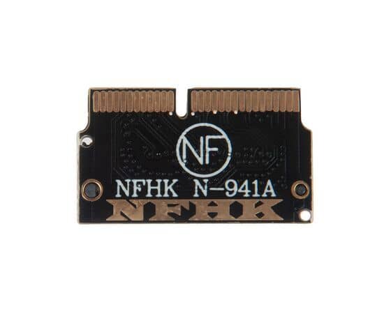 Переходник для SSD M.2 NVMe на SSD Apple 2013 - 2017 / NFHK N-941A-B, изображение 2