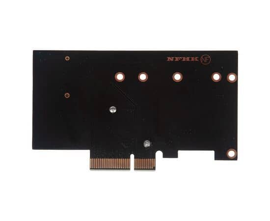 Плата расширения с защитой от отключения питания для SSD M.2 NVMe в разъем PCIe x4 / NFHK N-NGFF-PRO-2U, изображение 2