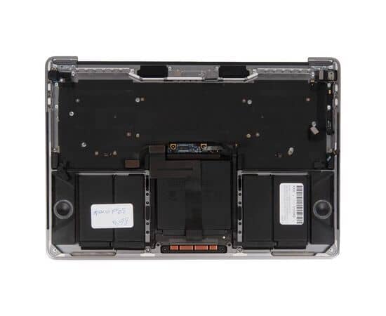 Топкейс с клавиатурой RUS РСТ трекпадом и АКБ A1819 MacBook Pro 13 Retina A1706 Late 2016 Mid 2017 Space Grey / Б/У, изображение 2