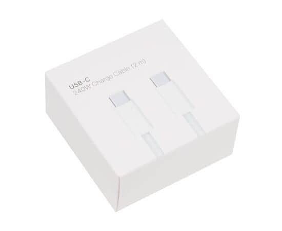 Кабель USB-C ↔ USB-C 240W 2m плетеный для iPhone 15 / ORIG, изображение 2