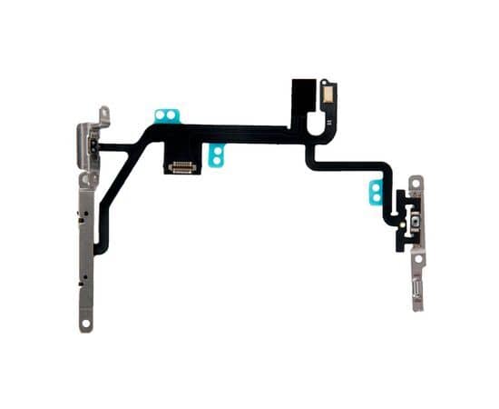 Шлейф кнопок громкости и включения со вспышкой iPhone 8 / SE 2 / SE 3 / 821-01182, изображение 2