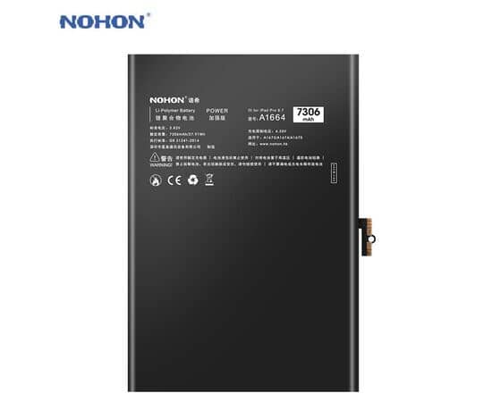 Аккумулятор NOHON iPad Pro 9.7 / 7306mAh A1664 + набор для замены, изображение 3