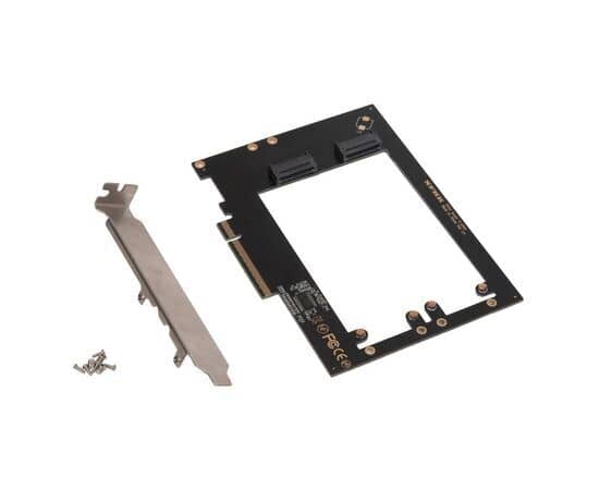 Плата расширения для 2х SSD EDSFF E1.S в разъем PCIe x8 / NFHK N-ED09, изображение 3