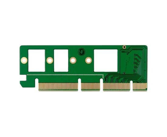 Плата расширения для SSD M.2 NVMe в разъем PCIe x16 / NFHK N-M201-G, изображение 3