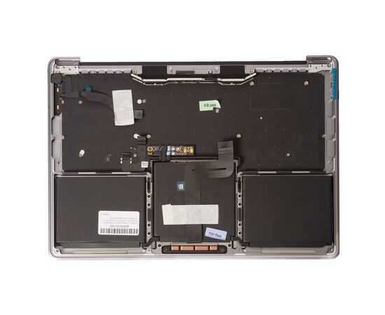 Топкейс с клавиатурой US трекпадом и АКБ A1713 MacBook Pro 13 Retina A1708 Late 2016 Space Grey 661-05114 / AASP, изображение 2