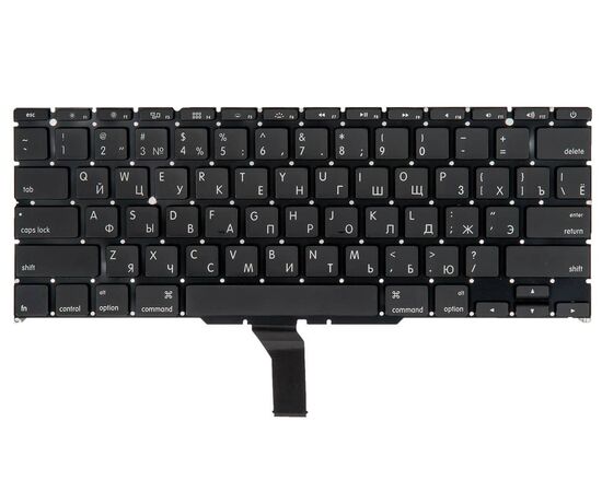 Клавиатура MacBook Air 11 A1370 A1465 Mid 2011 - Mid 2017 прямой Enter RUS РСТ / AAA
