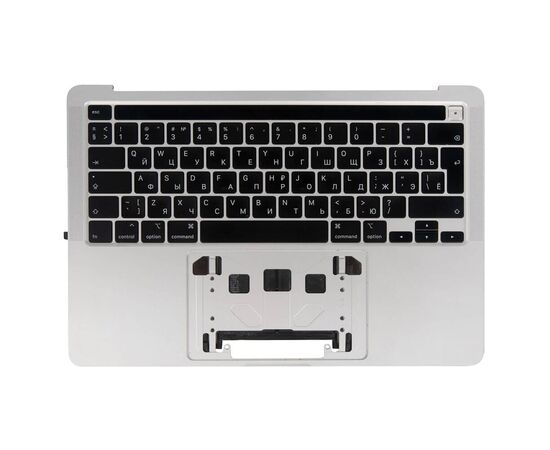 Топкейс с клавиатурой RUS РСТ и АКБ A1964 MacBook Pro 13 A2251 Mid 2020 Silver / Б/У