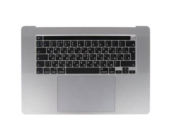 Топкейс с клавиатурой RUS РСТ трекпадом и АКБ A2113 MacBook Pro 16 Retina A2141 Space Grey / Б/У