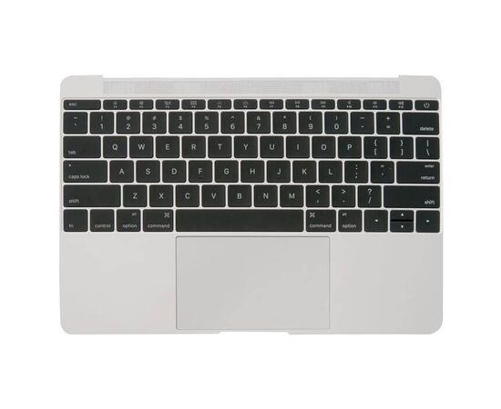 Топкейс с клавиатурой US и трекпадом MacBook 12 Retina A1534 Early 2016 Silver 661-04881 / AASP