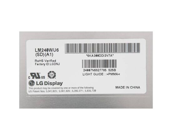 Матрица Samsung LM240WU6 (SD)(A1) LED Cinema Display 24 A1267 / 661-4822, изображение 3