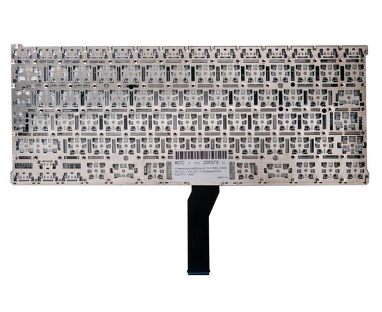 Клавиатура MacBook Air 13 A1369 A1466 Mid 2011 - Mid 2017 Г-образный Enter RUS РСТ / AAA, изображение 2