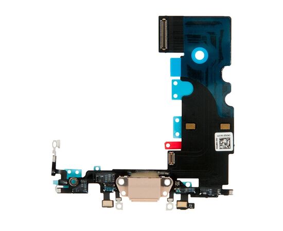 Шлейф зарядки нижний iPhone 8 / SE 2 золотой / 821-01163