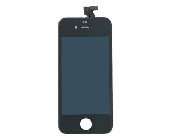 Дисплей в сборе iPhone 4 / переклей (Refurbished) / черный
