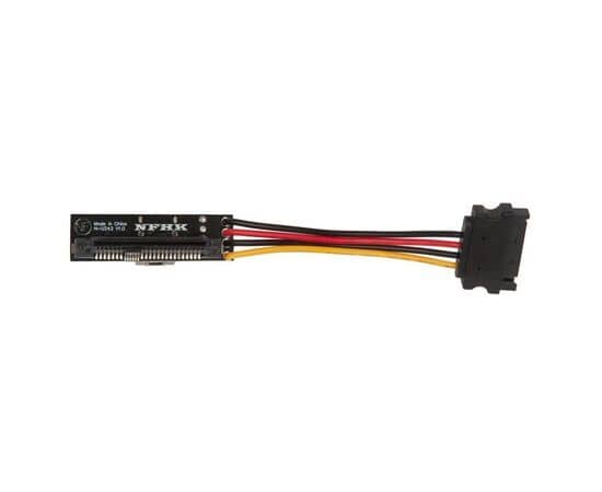 Переходник U.2/U.3 SFF-8639 на Mini SAS SFF-8643 доп. питание SATA 15pin / NFHK N-U243