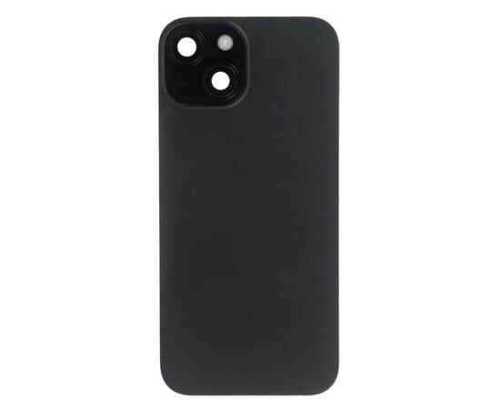 Задняя крышка в сборе с беспроводной зарядкой и шлейфами iPhone 15 черный / разбор, изображение 2