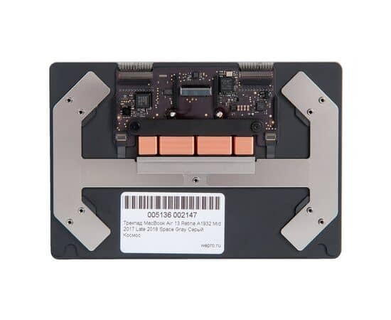 Трекпад MacBook Air 13 Retina A1932 Late 2018 Mid 2019 Space Gray Серый Космос, изображение 2