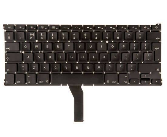 Клавиатура MacBook Air 13 A1369 A1466 Mid 2011 - Mid 2017 Г-образный Enter UK / AAA