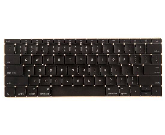 Донор клавиатуры в сборе MacBook 12 Retina A1534 Early 2015 прямой Enter US / Бабочка тип 2