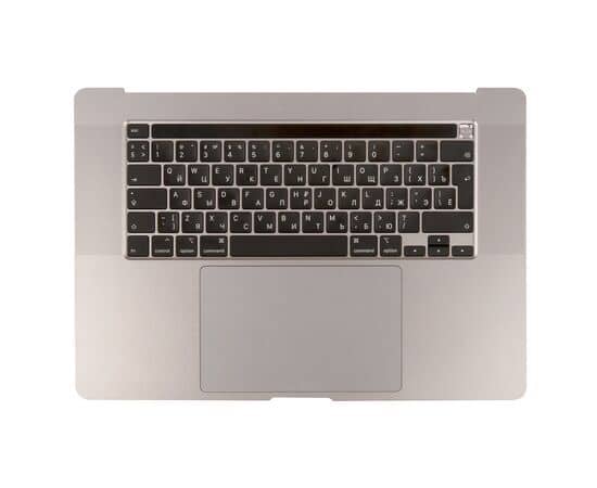 Топкейс с клавиатурой RUS РСТ трекпадом и АКБ A2113 MacBook Pro 16 Retina A2141 Space Grey 661-13161 / новый разбор