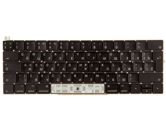 Донор клавиатуры в сборе MacBook Pro 13 15 Retina Touch Bar A1706 A1707 Late 2016 Mid 2017 Г-образный Enter RUS РСТ / Бабочка тип 2