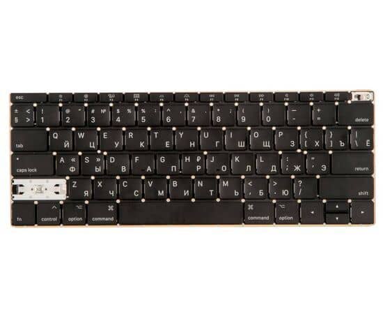 Донор клавиатуры MacBook 12 Retina A1534 Early 2015 прямой Enter RUS РСТ / Бабочка тип 2