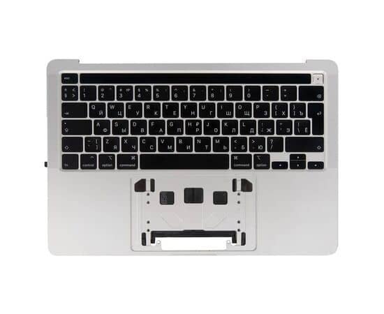 Топкейс с клавиатурой RUS РСТ и АКБ A1964 MacBook Pro 13 A2251 Mid 2020 Silver / Б/У