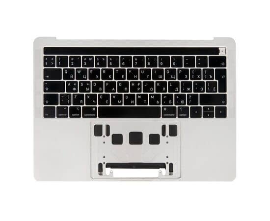 Топкейс с клавиатурой RUS РСТ и АКБ A2171 MacBook Pro 13 A2159 Silver / Б/У