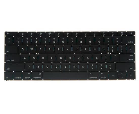 Клавиатура MacBook 12 Retina A1534 Early 2015 прямой Enter US